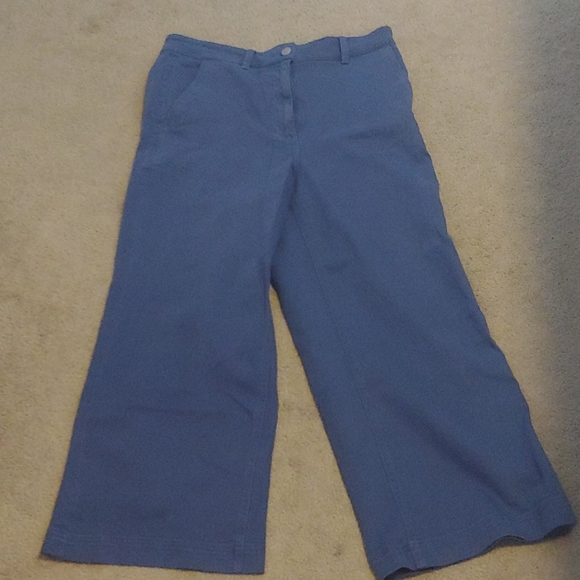 Everlane Wide Leg Cropped Pants - Picture 4 of 5